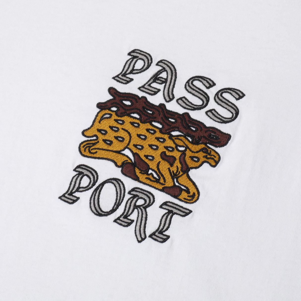 Pass Port Antler T-Shirt - White