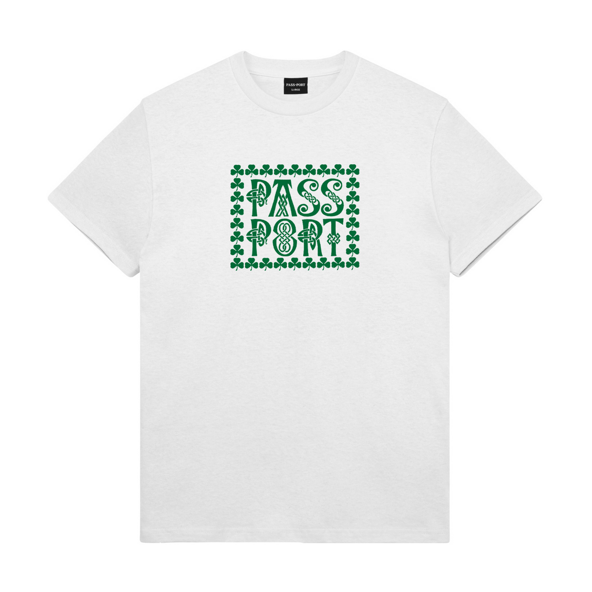 Pass Port Celt T-Shirt - White