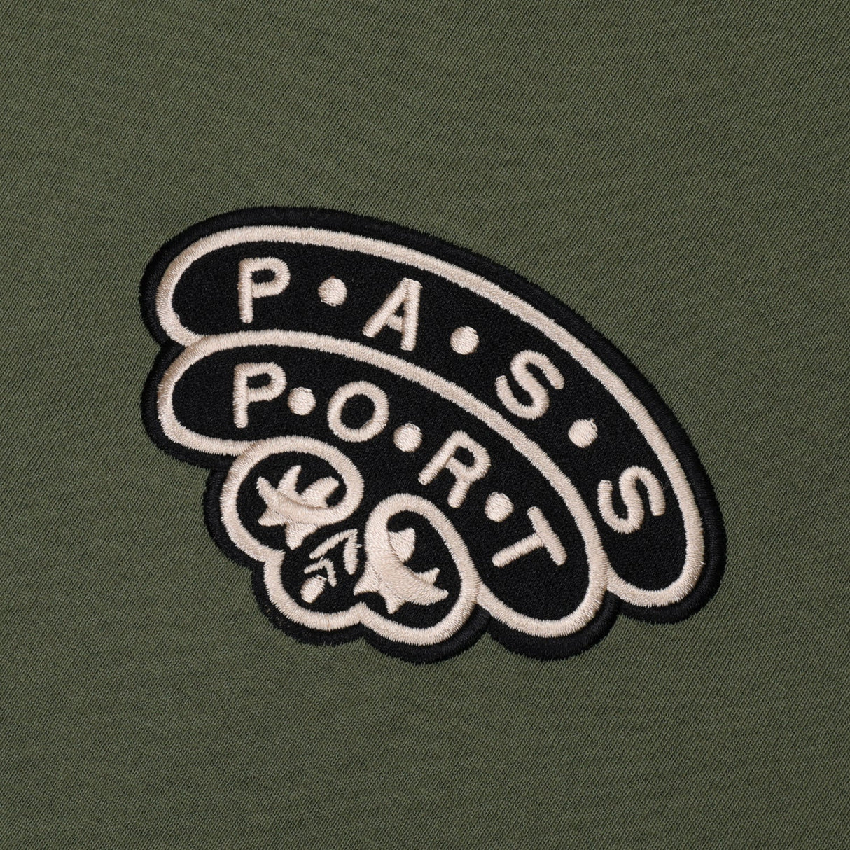 Pass Port Heirloom T-Shirt - Olive