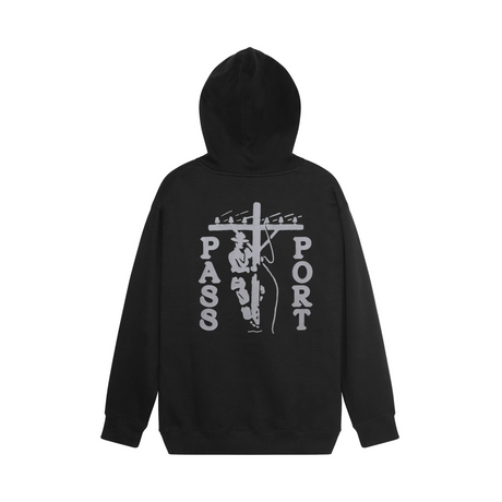 Pass Port Line Worx Hoodie - Black