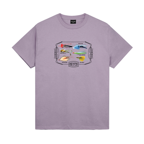 Pass Port Lures T-Shirt - Dusty Lilac