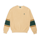 Pass Port Organic Cotton Stripe Knit Sweater - Cream