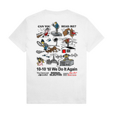 Pass Port Radio Silence T-Shirt - White