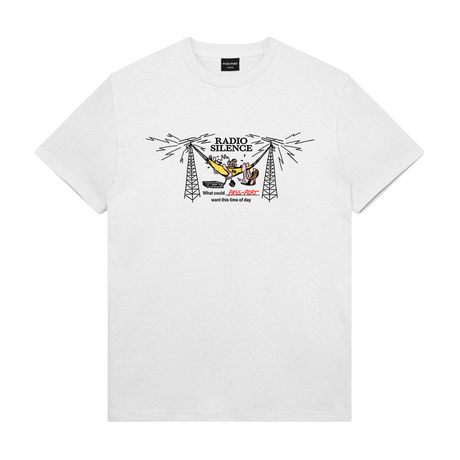 Pass Port Radio Silence T-Shirt - White