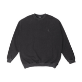 Pass Port Solid Workers Sweatshirt - Washed Black