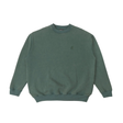 Pass Port Solid Workers Sweatshirt - Washed Forest Green