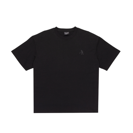 Pass Port Solid Workers T-Shirt - Black