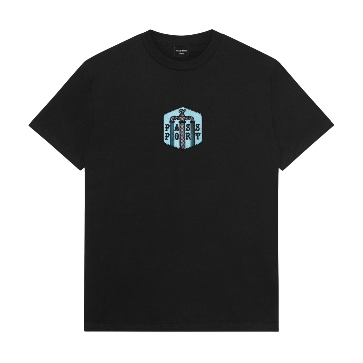Pass Port Water Supply T-Shirt - Black