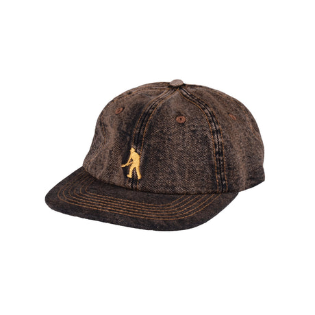 Pass Port Workers Club Denim Cap - Over-Dye Brown