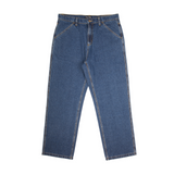 Pass Port Workers Club Denim Jeans - Washed Dark Indigo