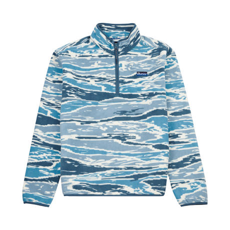 Penfield Bay Jacquard Fleece Jacket - Blue Fusion