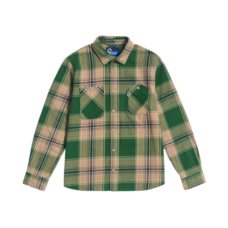 Penfield Brushed Check Overshirt Shirt - Eden