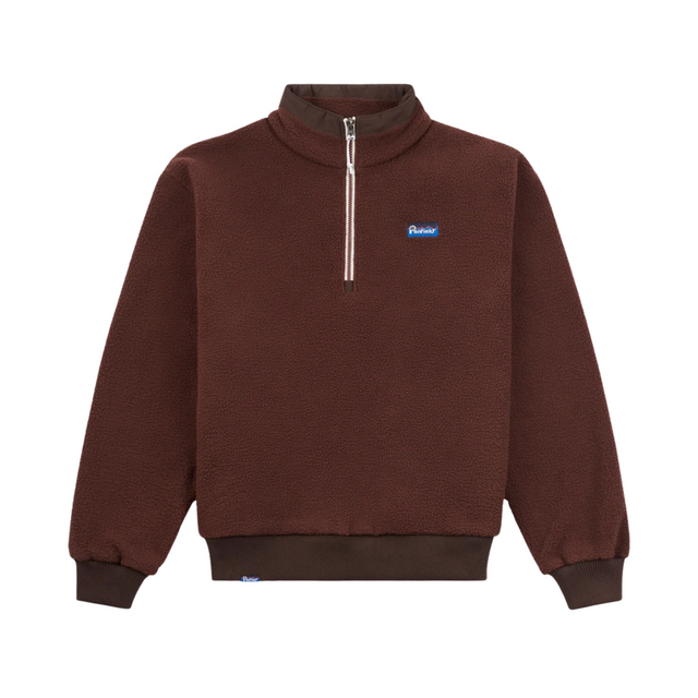 Penfield Mattawa Sherpa Fleece Sweatshirt - Chicory / Coffee