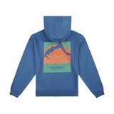 Penfield Mountain Back Graphic Hoodie - Blue Horizon