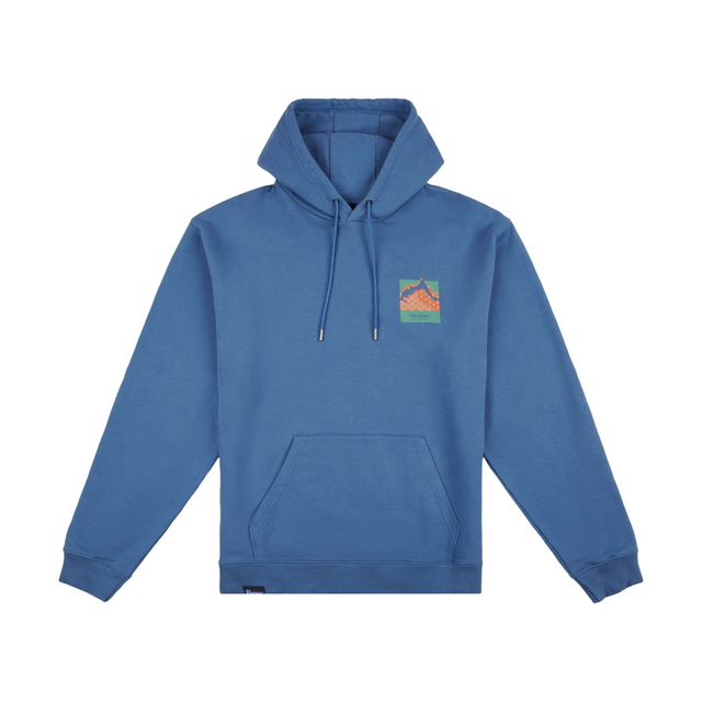 Penfield Mountain Back Graphic Hoodie - Blue Horizon