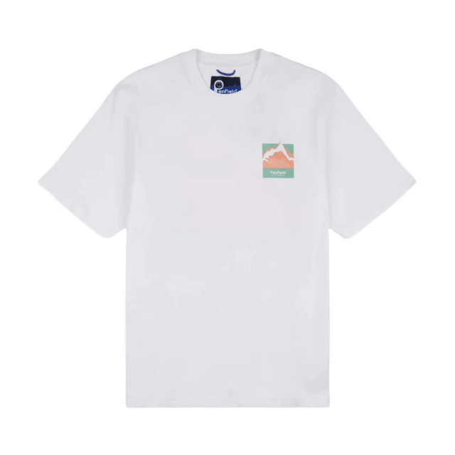 Penfield Mountain Back Print Graphic T-Shirt - Bright White