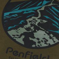 Penfield Ridge Trail Back Graphic Hoodie - Forest Night