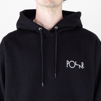 Polar Skate Co. 3 Tone Fill Logo Hoodie - Black