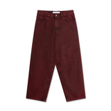 Polar Skate Co. Big Boy Jeans Pants - Red / Black