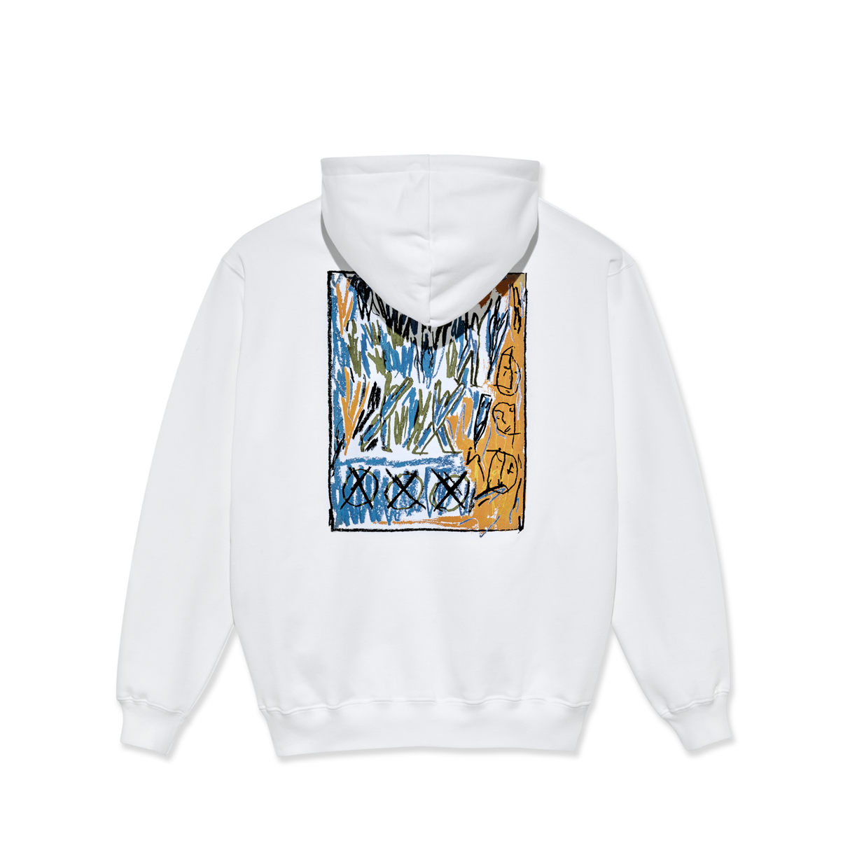 Polar Skate Co. Campfire Hoodie - White