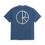 Polar Skate Co. Contrast Stroke Logo T-Shirt – Grey Blue