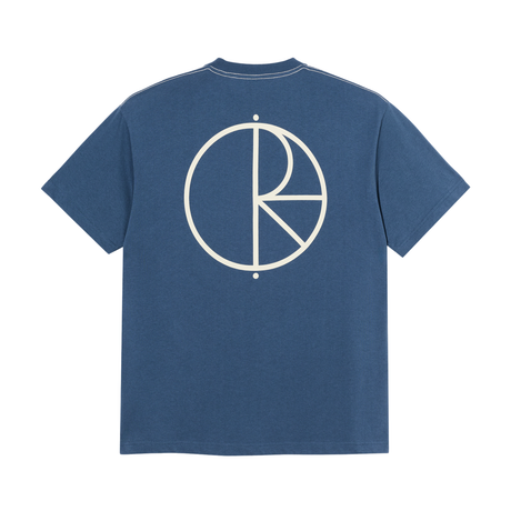 Polar Skate Co. Contrast Stroke Logo T-Shirt – Grey Blue