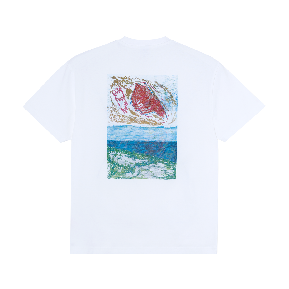 Polar Skate Co. Dunes T-Shirt – White