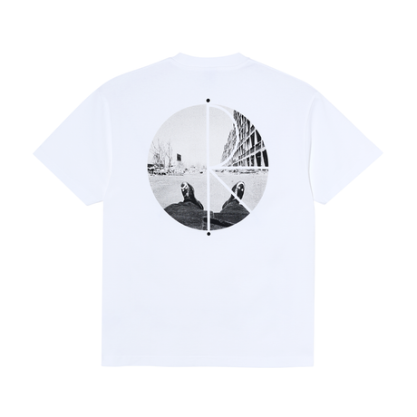Polar Skate Co. Happy Sad Fill Logo T-Shirt – White