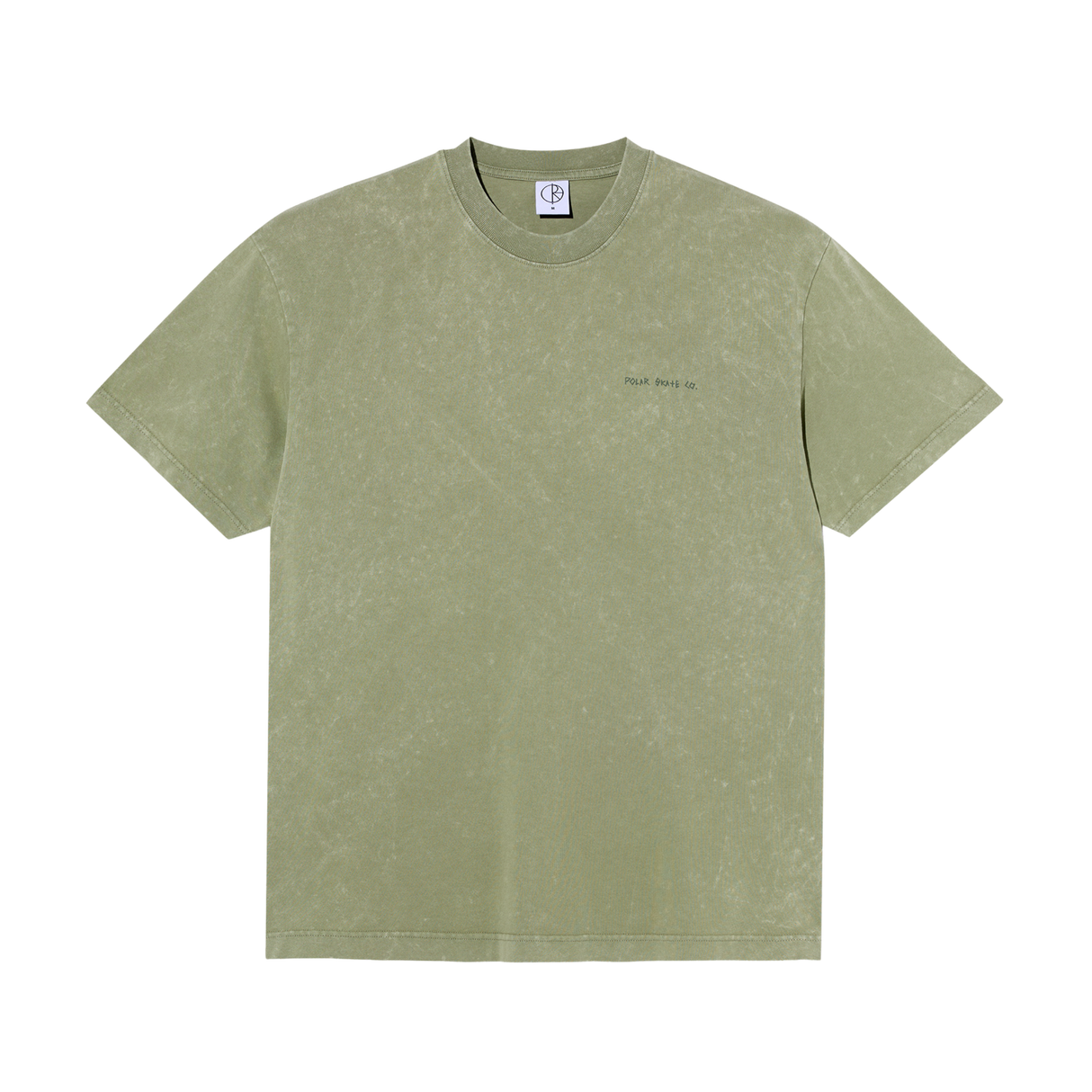 Polar Skate Co. IOTIT T-Shirt – Acid Army Green