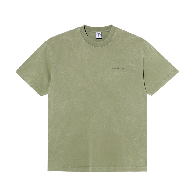 Polar Skate Co. IOTIT T-Shirt – Acid Army Green