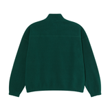 Polar Skate Co. Ivan Half Zip Sweatshirt – Dark Emerald