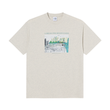 Polar Skate Co. Mindfulness T-Shirt - Ivory Grey Melange
