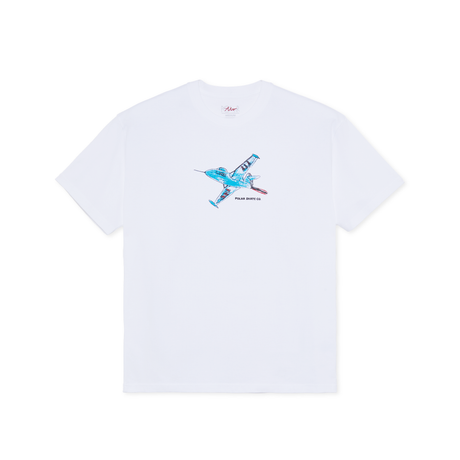 Polar Skate Co. Panter Jet T-Shirt – White