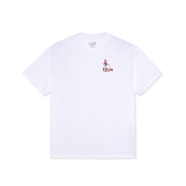 Polar Skate Co. Reaper T-Shirt – White