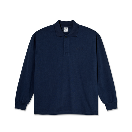 Polar Skate Co. Rugby Shirt - Dark Blue