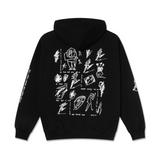 Polar Skate Co. Sad At Times Dave Hoodie – Black