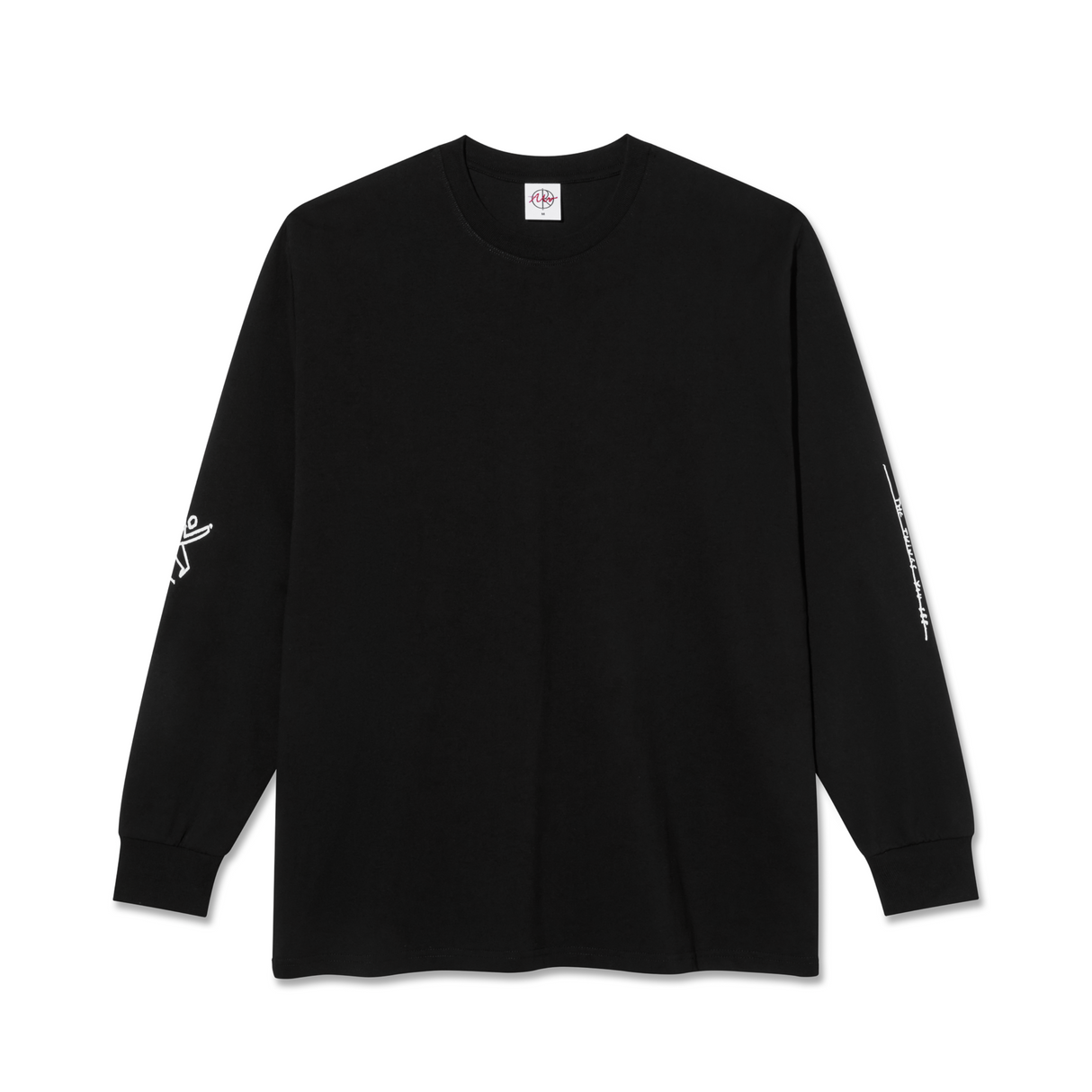 Polar Skate Co. Sad At Times Long Sleeve T-Shirt – Black