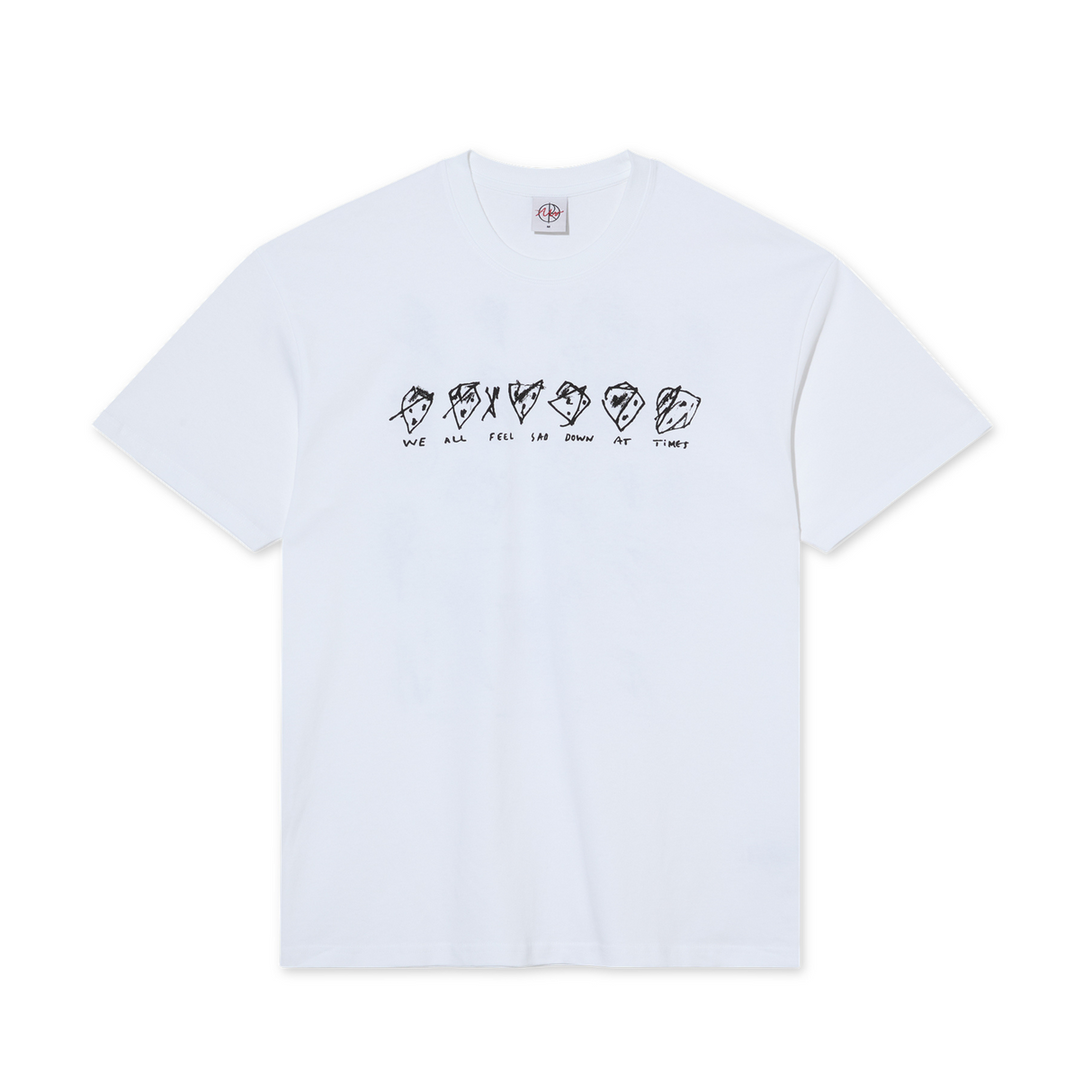 Polar Skate Co. Sad At Times T-Shirt – White