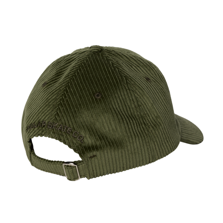 Polar Skate Co. Sai Cord Cap - Uniform Green