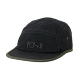 Polar Skate Co. Vilde Cap - Black / Army Green