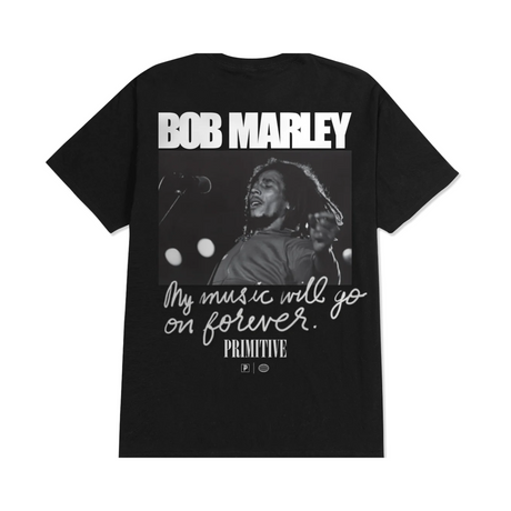 Primitive x Bob Marley Forever T-Shirt - Black