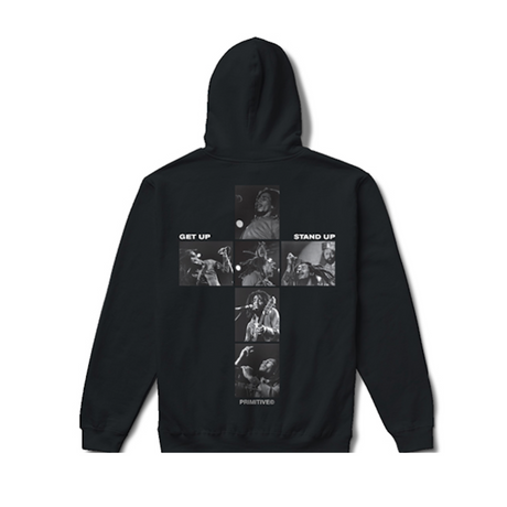 Primitive x Bob Marley Kings Hoodie - Black