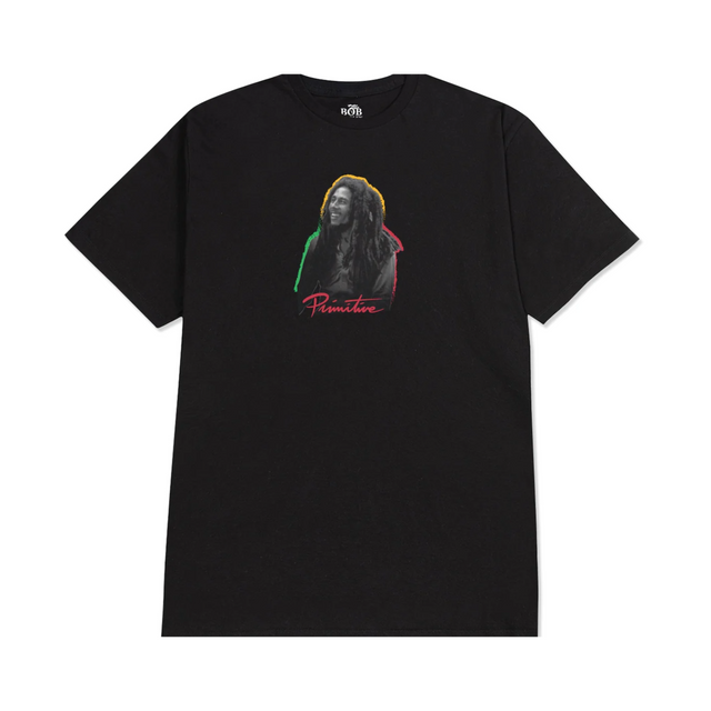 Primitive x Bob Marley One Love T-Shirt - Black