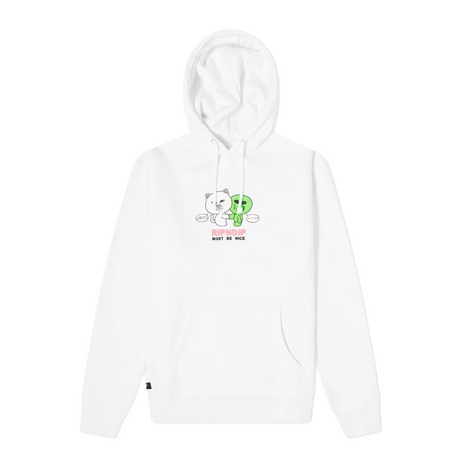 RIPNDIP Buddy System Hoodie - White
