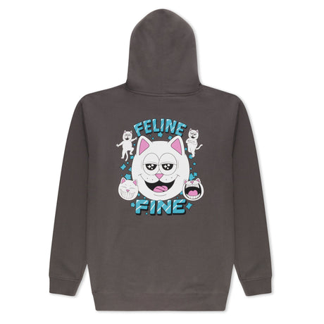 RIPNDIP Feline Fine Hoodie - Charcoal