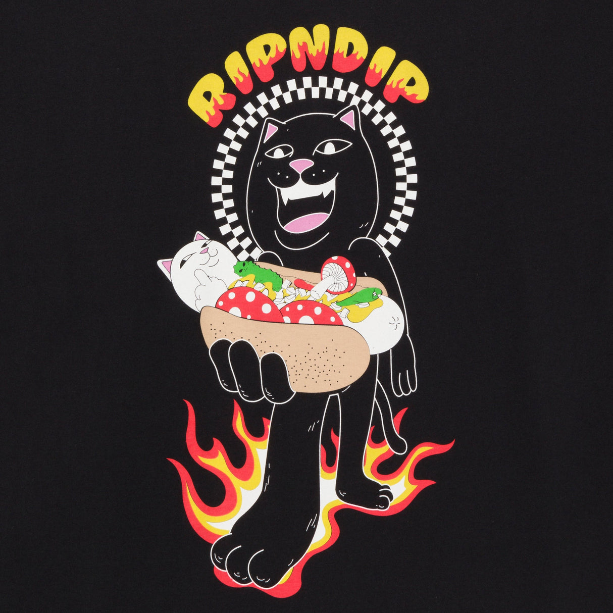 RIPNDIP Glizzy Time T-Shirt - Black