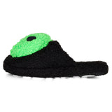 RIPNDIP Lord Alien Plush Face House Slippers – Black