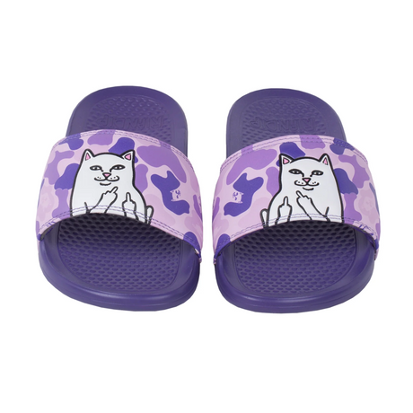 RIPNDIP Lord Nermal Sliders - Purple Camo