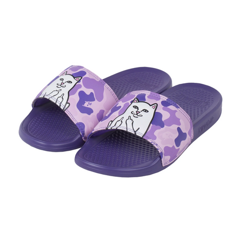 RIPNDIP Lord Nermal Sliders - Purple Camo