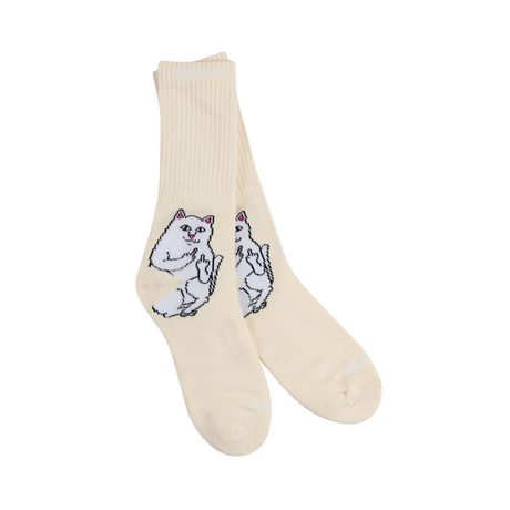 RIPNDIP Lord Nermal Socks - Off White